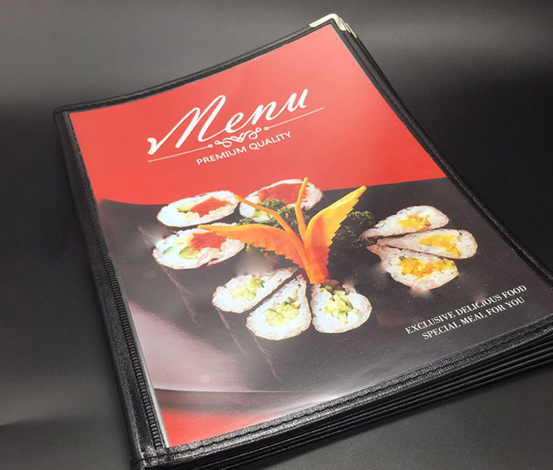 透明菜谱