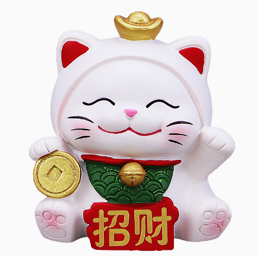 创意可爱小招财猫摆件